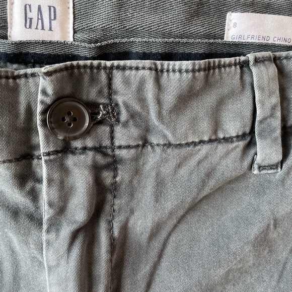 Gap Girlfriend Chino in gray/blue (8) - Picture 1 of 5